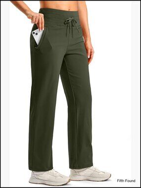 Fleece Lined Winter Pants 29" Water Resistant Ski Hiking Sweatpants